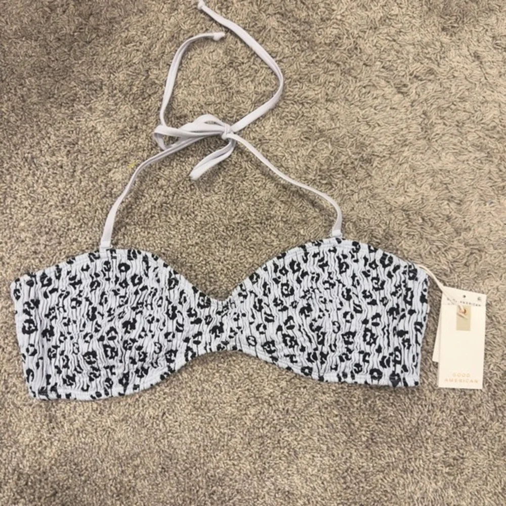 Good American smocked bikini